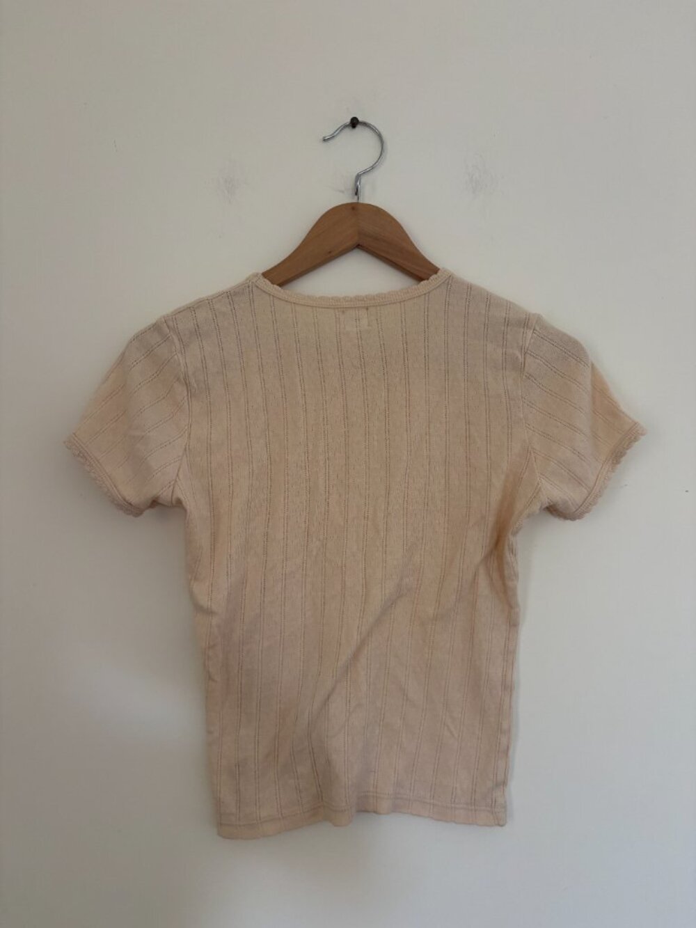 LESET Pointelle Tee S - Picture 2 of 3